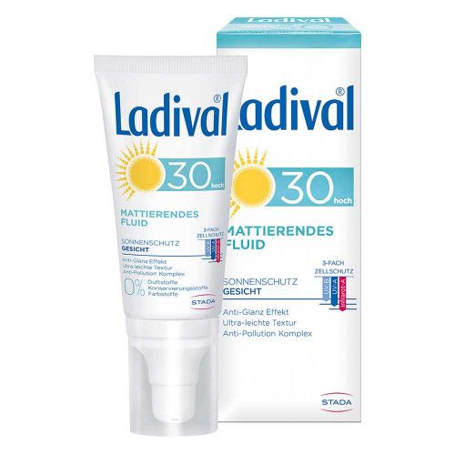 Ladival Sonnenschutz Gesicht Fluid Matt Lsf 50 50 Ml Delmed