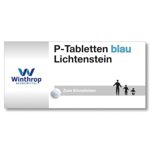 P TABLETTEN blau 8 mm Teilk.