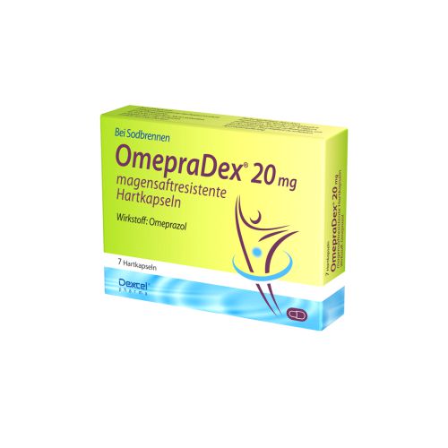 OMEPRADEX 20 mg magensaftresistente Hartkapseln